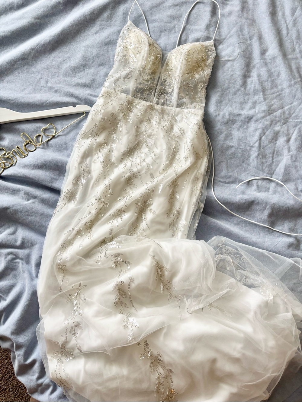 💍✨NWOT Mermaid style wedding dress (US 2/XS)